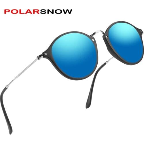 Sunglasses Men New Arrival Round Vintage Sunglasses Retro Men Women Fashion Designer Vintage Mirrored Glasses Goggle UV400
