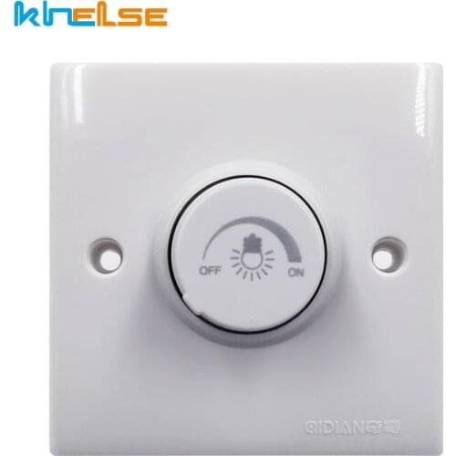 LED Dimmer Switch 220V 300W /600W Brightness Triac Dimmers For Adjustable LED Lights Bulbs Tubes High Voltage Controller Dimming
