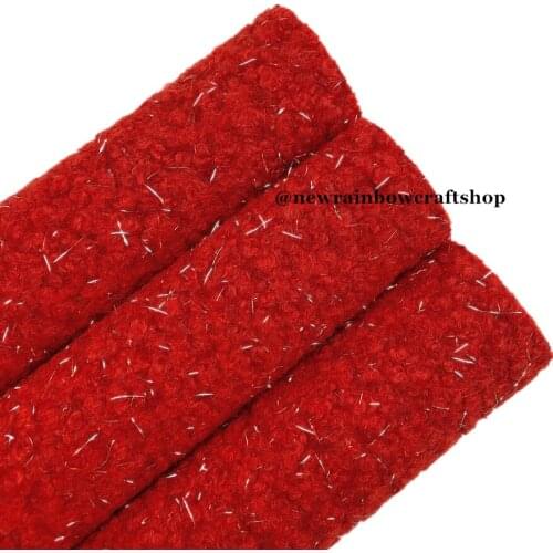 New Rainbow 30x22cm/A4 Gorgerous Amazing Sparkle Fabric for Making Bows, Accessories,Toys, DIY Sewing Crafts, Home Decorations