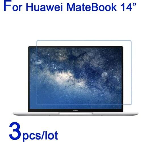 3pcs for Huawei Matebook 14" 3:2 Laptop Screen Protectors,Soft Ultra Clear/Matte/Nano Anti-Explosion Notebook Protective Film