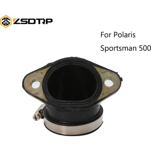 ZSDTRP Motorcycle Carburetor Intake Adapter For Polaris Sportsman 500 HO 2001-2013 Carburetor Intake Boots 3085809