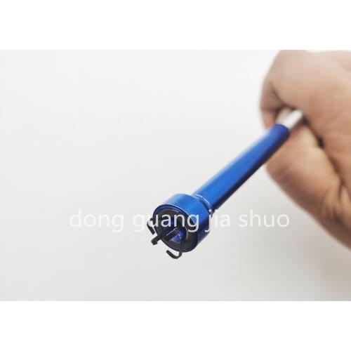 Lock out tools with light Car Door Key Lost Emergency Unlock Tool bue grabber