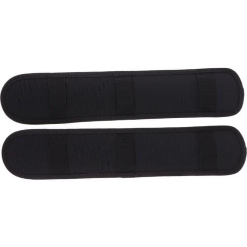 Black Comfort Shoulder Strap Pads Replacement for Sport Bag, Travel Bag, Backpack,Scuba Diving Dive Backplate