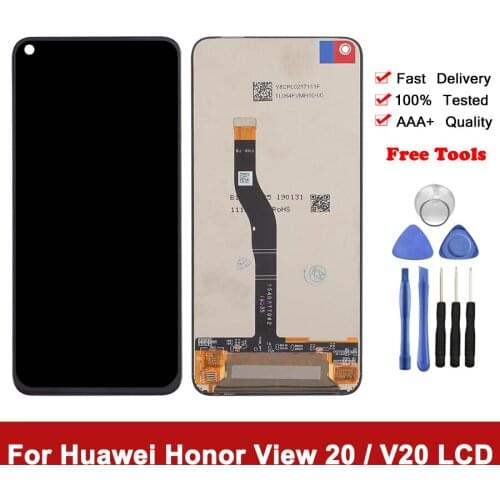 6.4'' Display For Huawei Honor View 20 V20 LCD Display Touch Screen Replacement For Honor V20 LCD PCT-L29 Screen Repair Parts