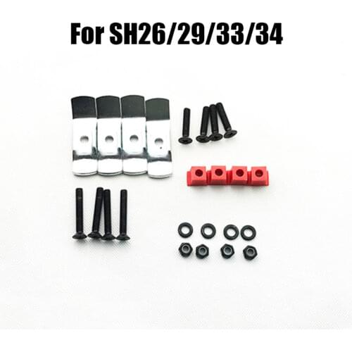 For SHAD SH26 SH29 SH33 SH39 SH40 SH45 SH48 Top Box Case Base Plate Rack Mounting Kit