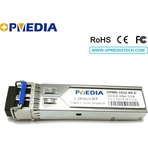 HP Compatible 1000Base-LH,1.25G 1310nm 40km SFP trasceiver, SFP-GE-LH ,DDM,dual LC connector