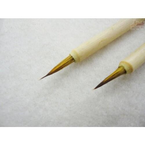 3Pcs/Set Fine Hand-painted flower branch line oil paint brush Hook Line Pen beauty meticulous lobular Muscle sketch paintbrush