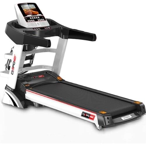 Runway tiltable treadmill new silent home foldable treadmill large screen multi-function treadmill 7 inch super large screen