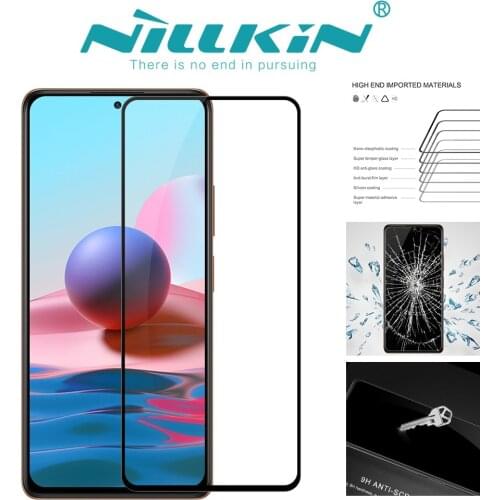 Nillkin Tempered Glass For Redmi Note10 Note10ProMax 4g K40Pro+ K40 5g K40Game Clear HD Screen Protector Full Coverage