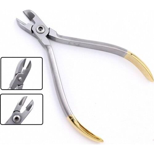 1 pc Dental Ligature Cutter Pliers for Orthodontic Ligature Wires and Rubber Bands Dentist Instrument Stainless Steel