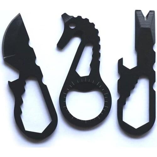 1pcs 3 Types EDC Portable Multifunctional Pocket Key Chain Outdoor Survival Tool Combination Tools Opener Wrench Toy Sports