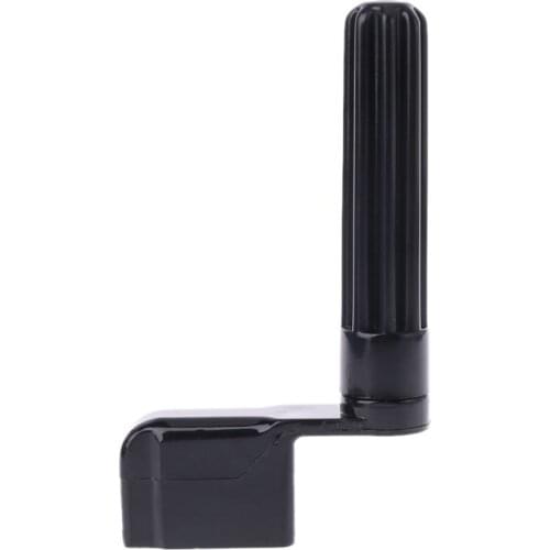 1pc Guitar String Peg Winder Bridge Pin Puller For Acoustic Electric Tool Plastic Black