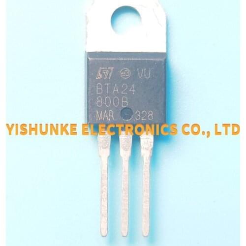 10pcs BTA24-800B BTA24-800BW BTA24-800CW BCR16CM-12L BCR16PM-12L BT137-600D TO-220 TO-220F