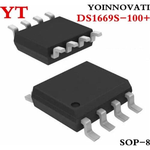 10pcs/lot DS1669S-100+ DS1669S-100 DS1669S DS1669 RHEOSTAT 100K SOIC-8 Best quality