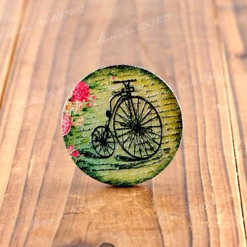 2Pcs 45mm Map 3D Embossed Big Round Handmade Wood Cut Pendant make Necklaces, Bracelets,Brooch-(WIB-49)