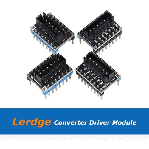 4pcs/lot 3D Printer Parts Adapter Converter Driver Expansion Module With Cable For Lerdge Motherboardlo