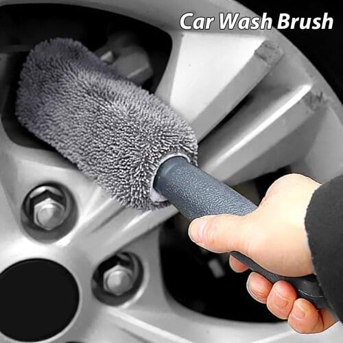 4pcs Car Duster Microfiber Cleaning Brush with Extendable for Exterior Interior Handle Multipurpose Dust Removal Home Cleaning