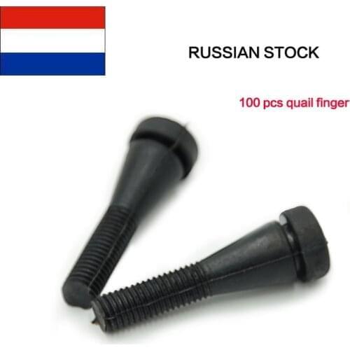 100pcs Poultry Plucker Picker Fingers Hair Removal Machine Glue Stick Heavy Duty Plucking For Chicken Ducks Geese