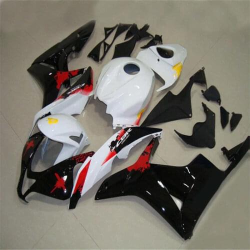 600 RR F5 fairing set 07 08 CBR 600RR CBR 600 RR 2007 2008 New HOT Injection motorcycle parts white black fairings kits