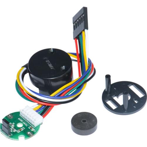 DC Motor Hall Magnetic Encoder DC2.5V~24V High Sensitivity Hall Sensor for 370 Motor Built-in Pull-up Resisto Battery Protection