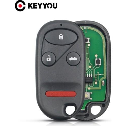 KEYYOU Remote Control Key For Honda Accord 1998 1999 2000 2001 2002 For Acura TL 2000 2001 Car Transmitter Key 315MHz KOBUTAH2T