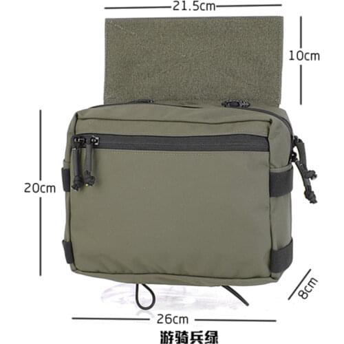 D3crm MK3 MK4 Tactical Chest Hanging Bag Drum Bag Game M249