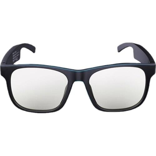 Bone Conduction Bluetooth Glasses Semi-Open Polarized Sunglasses for Men and Women Driving Smart Glasses