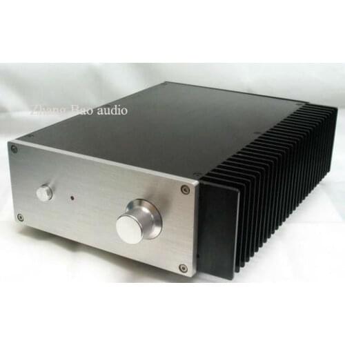 Full Aluminum Power amplifier case + Unilateral heatsink