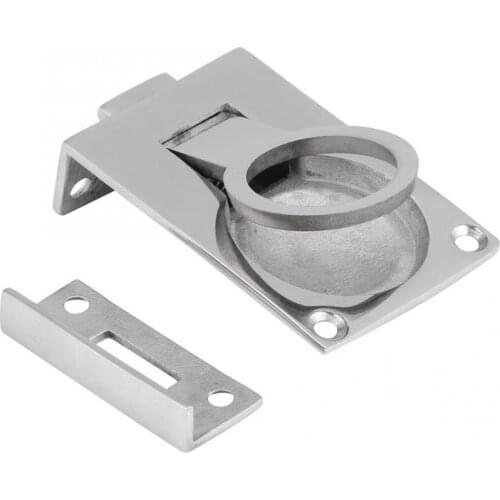 316 Stainless Steel Ring Handle Flush Hatch Locker Cabinet Pull Lift for Boat Marine 57 * 40mm New Boat Hatch Handle