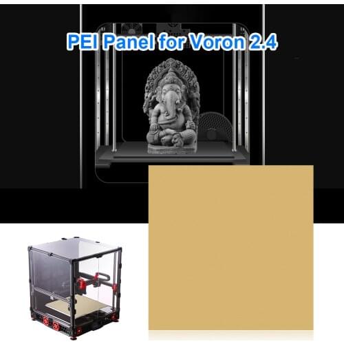 Removal Applied Print Surface Hot Bed PEI Sheet Build Surface 350x350mm for Voron 2.4 Voron2 V2.4 3D Printer Access
