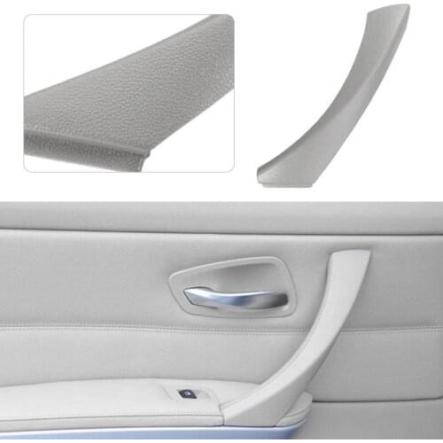 Inner Door Handle Panel Rear Left Outer Door Handle Pull Trim Cover Car Goods For BMW E90 3 Series Sedan 51417230849