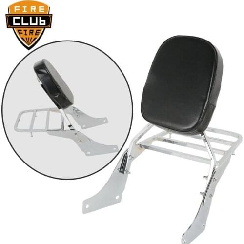 Rear Luggage Rack Support Holder Saddlebag Cargo Shelf Bracket Backrest Sissy Bar Passenger For Shadow SABRE 1100 ACE VT1100