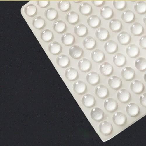 100PCS 6*2MM CABINET BUMPERS DRAWER BUMPERS PADS，SELF-ADHESIVE CLEAR RUBBER FEET TINY BUMPONS FOR FURNITURE TABLE LAPTOP