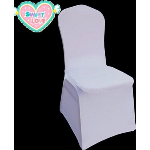 Free Shipping Universal Purple Stretch Polyester Wedding Party Spandex Chair Covers for Weddings Banquet Hotel Decoration Decor