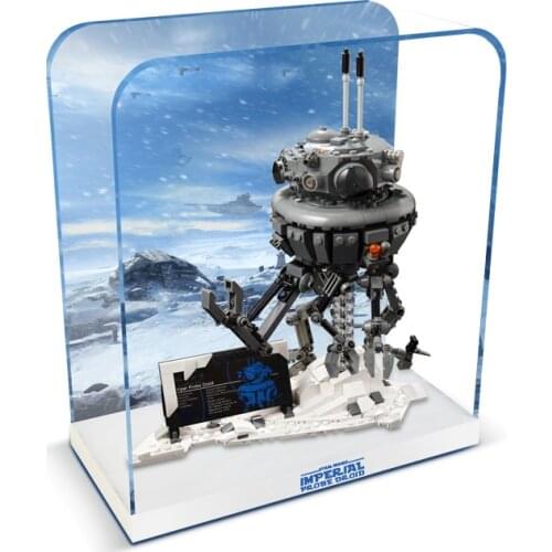 3mm Building Block Acrylic Display Box Show Case for 75306 (Not Including Block Kit)