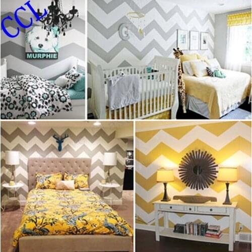 Free shipping Geometric Wallpaper- Chevron Seamless Pattern Wall Decal , Zig Zag wall decal Pattern Wall Panel Wall Sticker