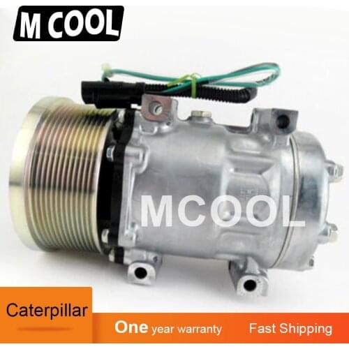 For 12pk AC Compressor 24V for Caterpillar free shipping 538GF 558LL 320D2FMGF SD7H15-6095 SD7H156095 3729295 372-9295