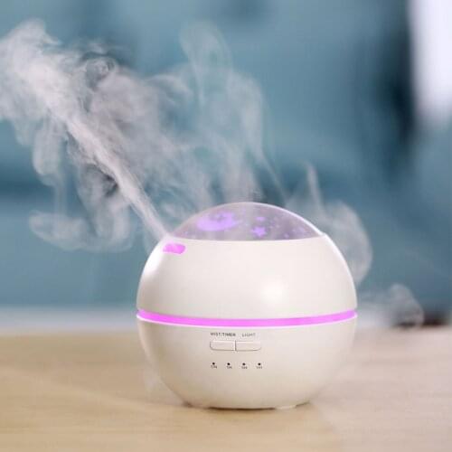 Electric Aroma Diffuser Air Humidifier 150ML Ultrasonic Aromatherapy Humidifiers Essential Oil Diffuser Colorful Night Light