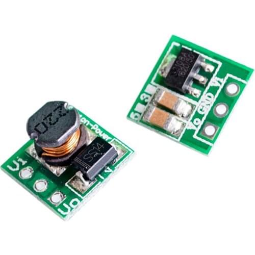 Brand New 0.9-5V To 5V DC-DC Step-Up Power Module Voltage Boost Converter Board 1.5V 1.8V 2.5V 3V 3.3V 3.7V 4.2V To 5V Green