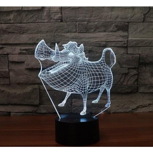 Fs-Explosion Porcupine 3d Nightlight Creative Led Energy-saving Gift Table Led Night Light Powerbank Led Usb Kids Lamp
