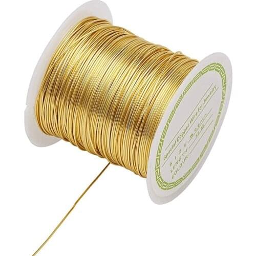 Color Retention Copper Wire DIY Moulding Line Anti-Oxidation Wire Handmade Beaded Wire Copper Ornament Accessories