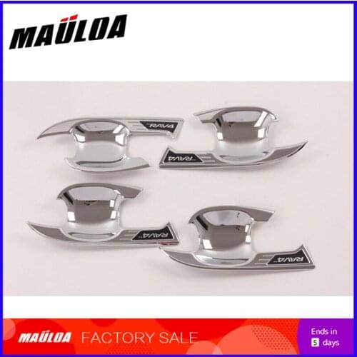 Modified car ABS plating door bowl - label decoration parts for RAV4 2019