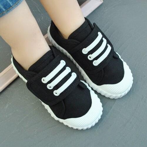 2021 new black canvas shoes, parent-child shoes, childrens shoes, casual shoes, sports shoes, mens shoes, womens shoes