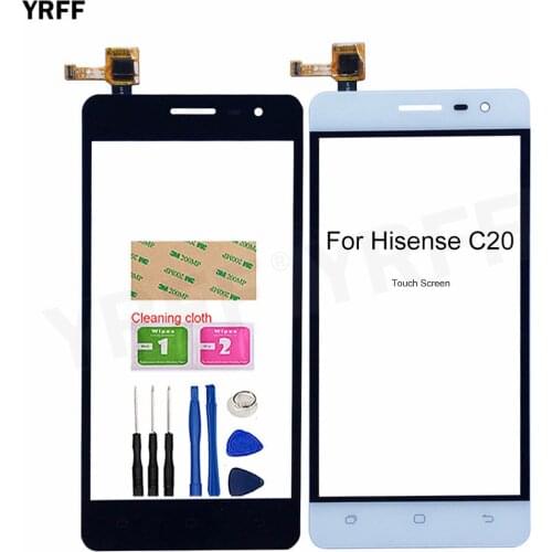 Mobile Touch Screen Panel For Hisense C20 Digitizer Front Glass Touchscreen Sensor Repair Free Shipping
