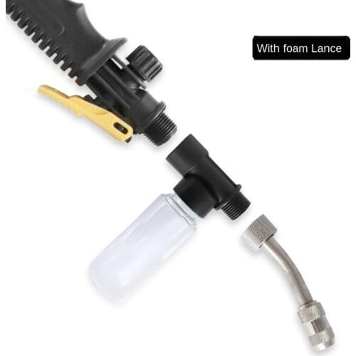 High Pressure Car Washing Foam Water Gun Adjustable Stainless Steel Air Conditioner Washing Nozzle Garden Water Gun Garden Tools