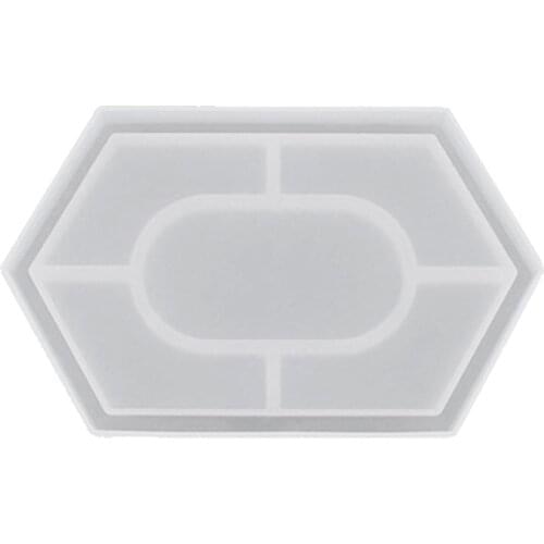 Coaster Tray Resin Mold Removable Jewelry Tray Mold Assorted Dishes Plate Molds