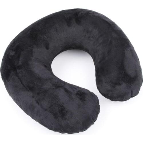 ISKYBOB 4 color U Shaped Neck Pillow Cushion Comfort Home Travel Car Neck Sleep Support Pain Relief Soft Travel Accessories