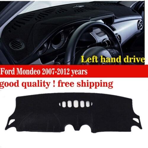 Car dashboard covers mat for Ford Mondeo 2007-2012 years Left hand drive dashmat pad dash covers Instrument platform accessories