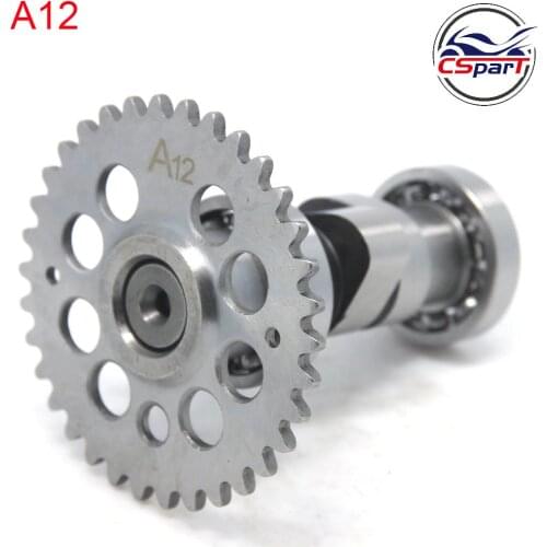 Performance Camshaft A12 GY6 125CC 150CC 1P52QMI 1P57QMJ Baotian Jonway Baja Kazuma Taotao ATV Quad Buggy Go Kart Scooter Parts