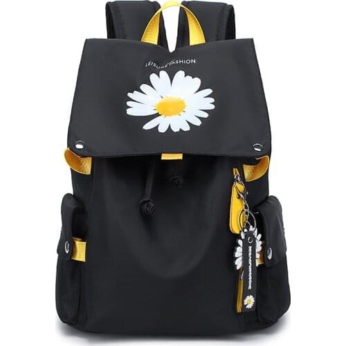 2020 Fashion Backpack Flower Women Backpack Waterproof Student Schoolbags Large School Bags for Teenage Girls School Backpack